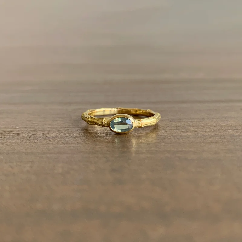 Affordable Glamour – Premium Jewelry For Less Alexandrite Bamboo Ring