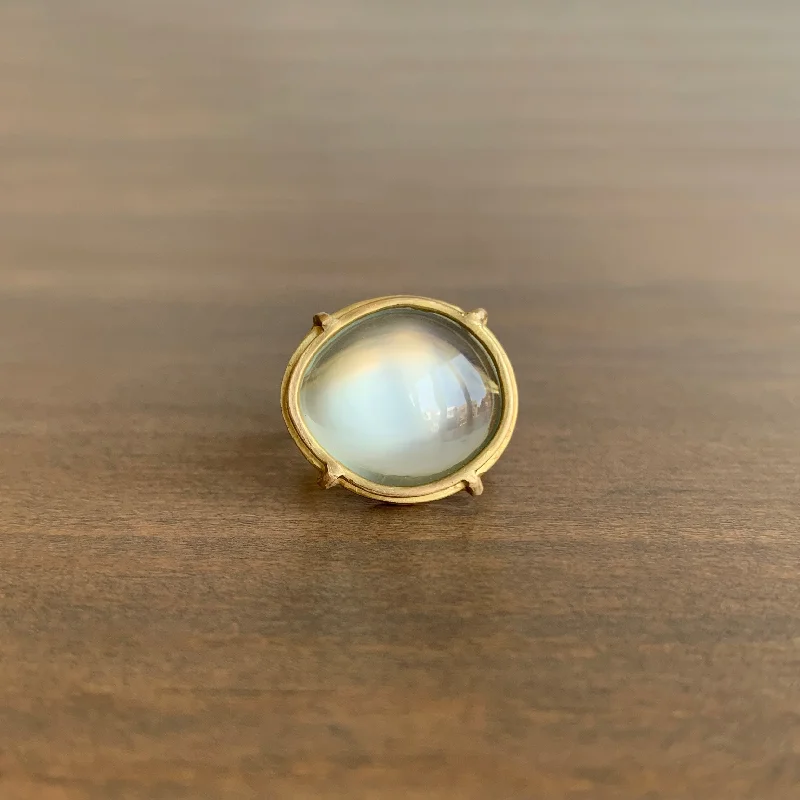 Shine In Style – Shop Jewelry Discounts Today Asymmetrical Sage Moonstone Cabochon Cage Set Ring Shine In Style – Shop Jewelry Discounts Today Asymmetrical Sage Moonstone Cabochon Cage Set Ring