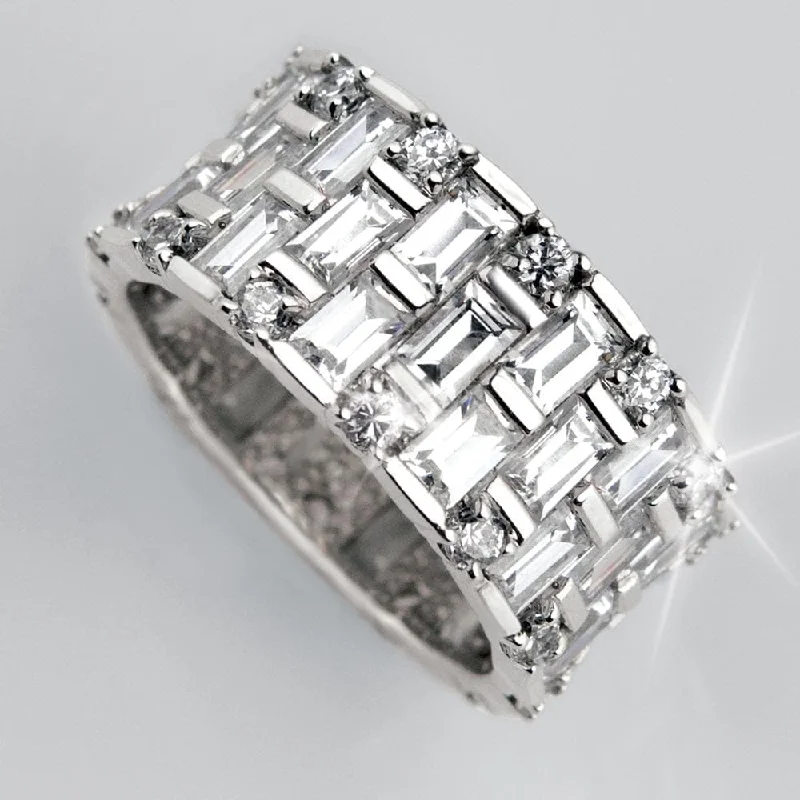 Best-Selling Jewelry Styles Now At Exclusive Discounts Baguette Eternity Ring