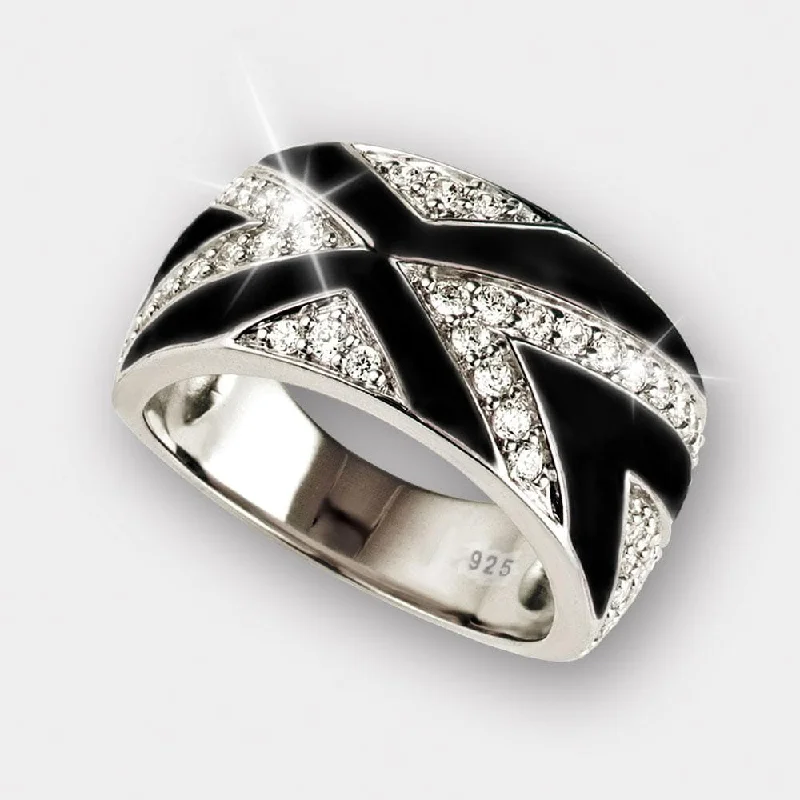 Beautiful Jewelry, Breathtaking Discounts – Hurry In Boulevard Black Ring
