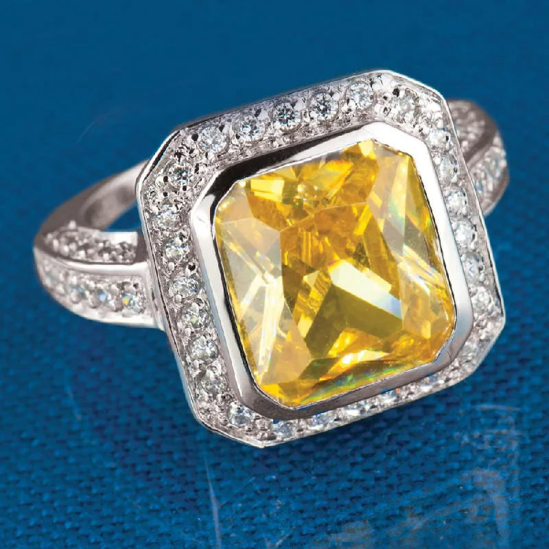 Your Dream Jewelry At Dream Prices – Shop Now Canary Emerald Cut Ring