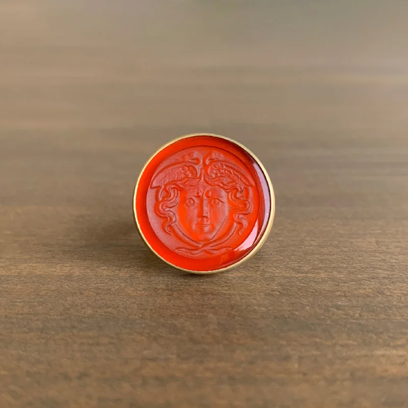 Flash Sale On Stunning Jewelry – Don't Miss Out Carnelian Medusa Branch Waiting Ring Flash Sale On Stunning Jewelry – Don't Miss Out Carnelian Medusa Branch Waiting Ring