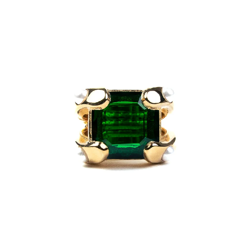 Limited-Time Offer On Premium Jewelry Collections Emerald Square Stone Ring