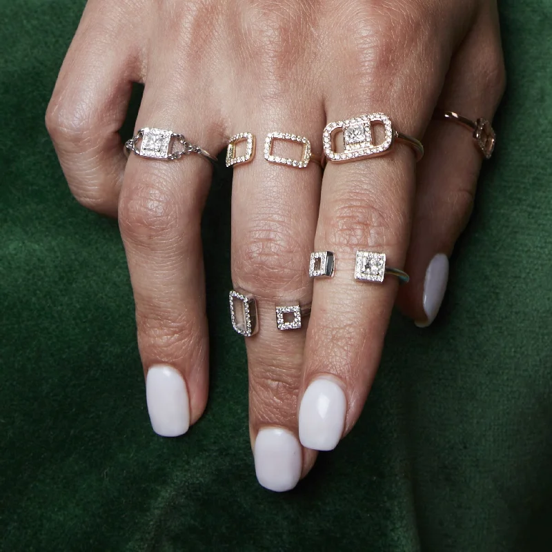 Affordable Glamour – Premium Jewelry At Special Prices Double Ice Ring
