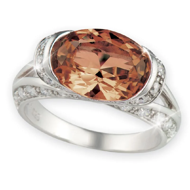 Breathtaking Jewelry At Limited-Time Savings Embrace Ring Brown