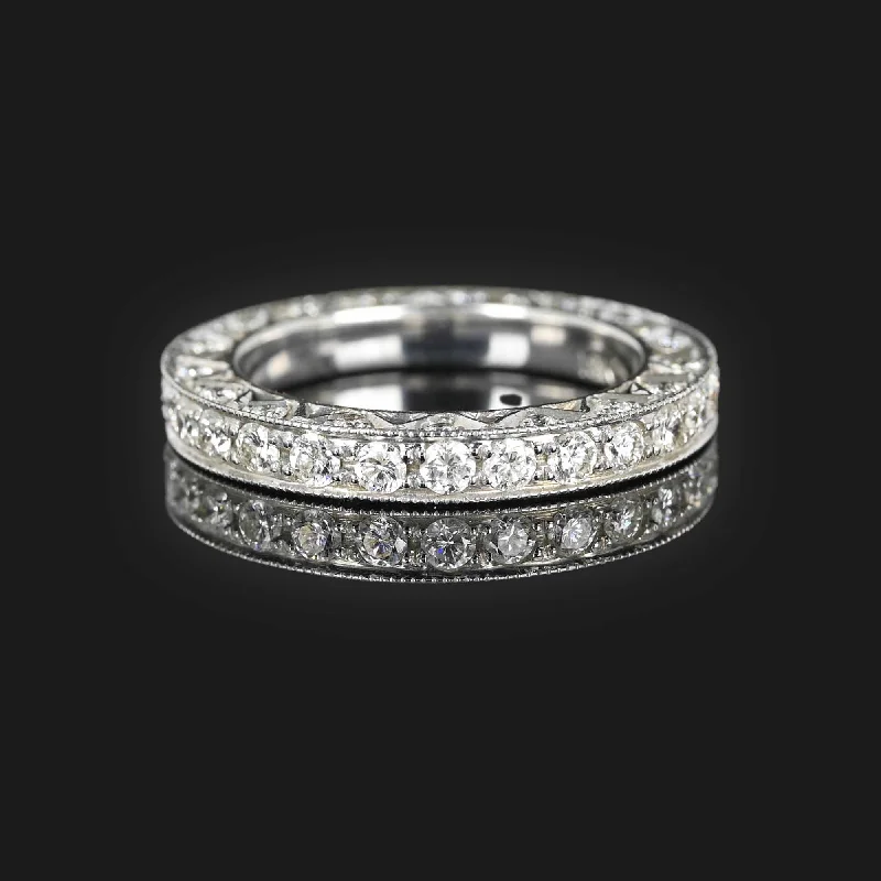 Special Deals On Handcrafted And Designer Jewelry Fine 1.50 CTW Diamond Eternity Band Ring 18K White Gold Special Deals On Handcrafted And Designer Jewelry Fine 1.50 CTW Diamond Eternity Band Ring 18K White Gold