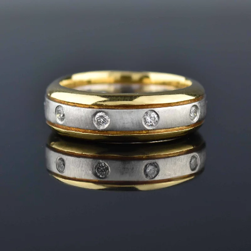 Shop Dazzling Jewelry At The Best Prices Fine 18K Gold & Platinum Diamond Eternity Band Ring Shop Dazzling Jewelry At The Best Prices Fine 18K Gold & Platinum Diamond Eternity Band Ring