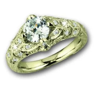 Elevate Your Outfit With Discounted Statement Jewelry Floral Vine Ring Gold