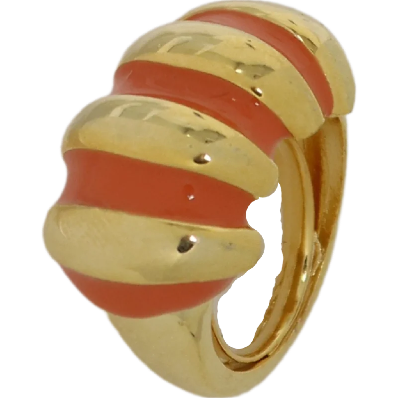 Affordable Luxury Jewelry – Style At A Great Price Light Coral Enamel Shrimp Adjustable Ring Affordable Luxury Jewelry – Style At A Great Price Light Coral Enamel Shrimp Adjustable Ring