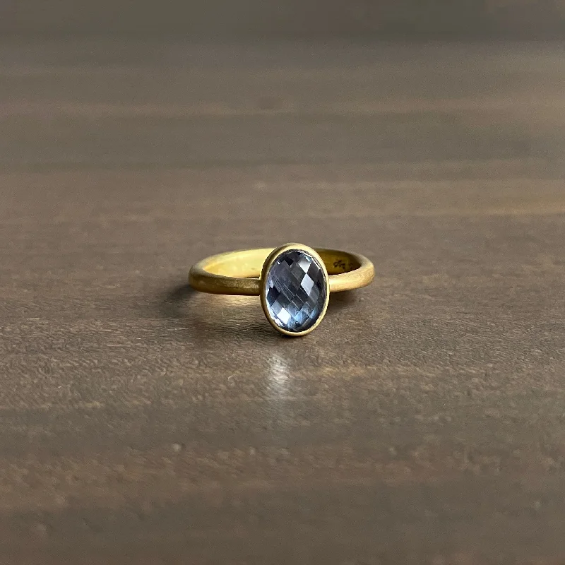 Fashion-Forward Jewelry At Incredible Prices Natural Oval Checkered Pale Blue Umba Sapphire Ring Fashion-Forward Jewelry At Incredible Prices Natural Oval Checkered Pale Blue Umba Sapphire Ring