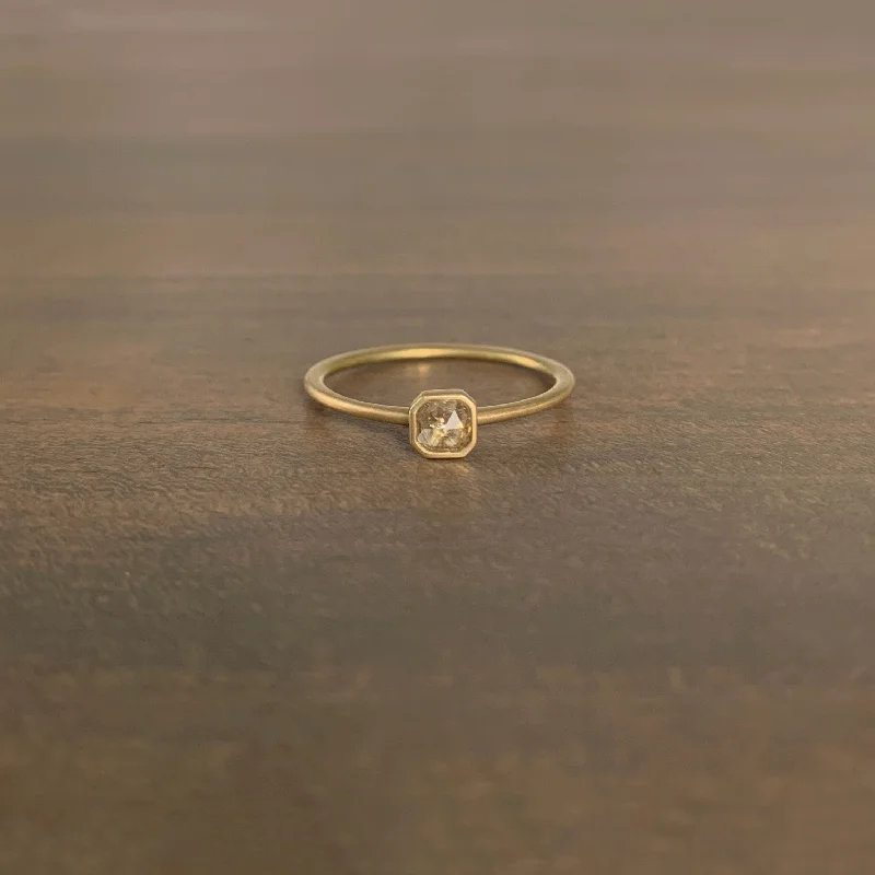 Limited-Stock Jewelry Sale – Once It's Gone, It's Gone Octagon Diamond Stacker Ring Limited-Stock Jewelry Sale – Once It's Gone, It's Gone Octagon Diamond Stacker Ring