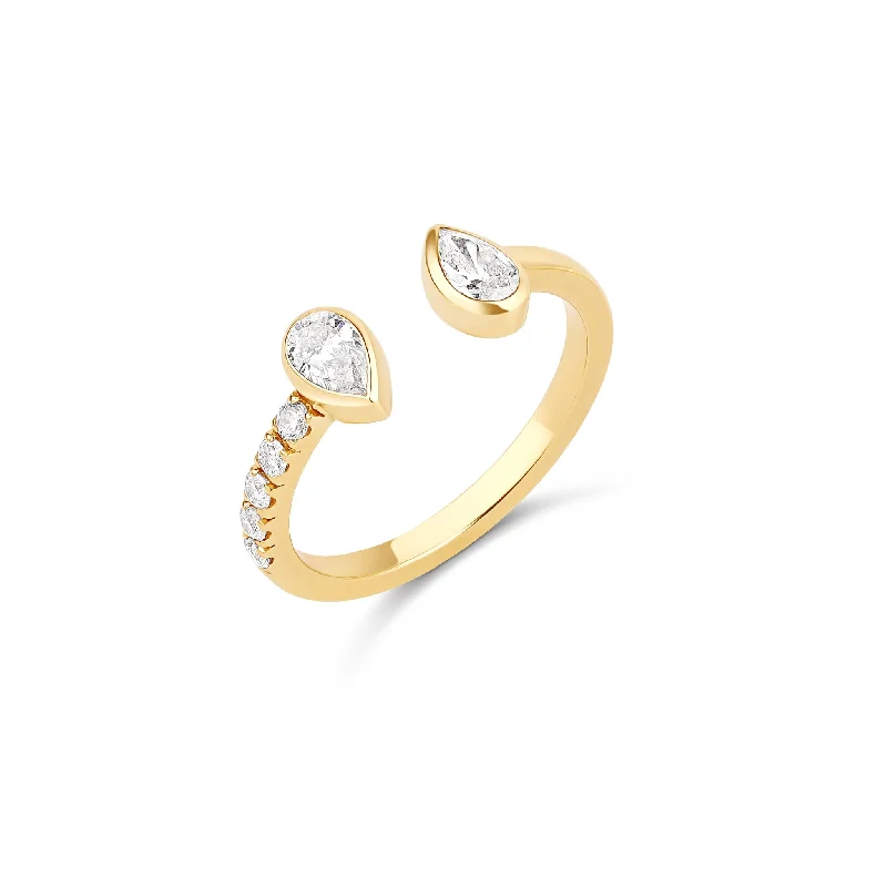 Limited-Time Offer On Elegant Jewelry Pieces Multishape Diamond Bezels Statement Pave + Solid Cuff Ring Limited-Time Offer On Elegant Jewelry Pieces Multishape Diamond Bezels Statement Pave + Solid Cuff Ring