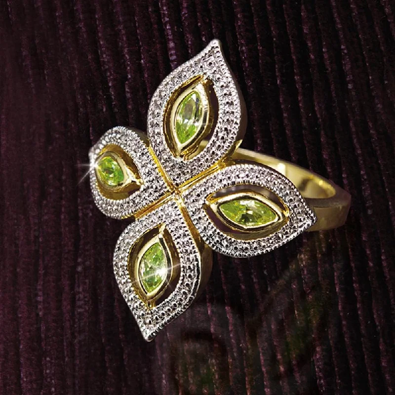 Premium Jewelry At Promotional Prices – Shine Today Peridot Bali Ring