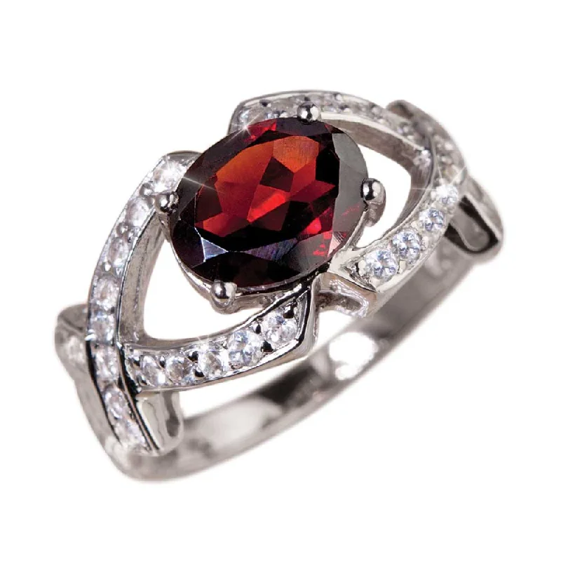 Get Your Favorite Jewelry At The Best Price Rioja Garnet Ring