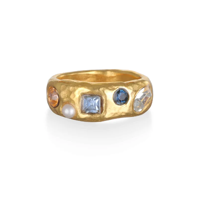 Shop Signature Jewelry Styles At Exclusive Prices Rococo Gem Ring - Blue