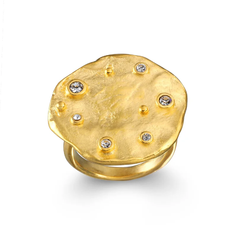 Luxury Jewelry Now At Special Promotional Rates Ripple Disc Ring