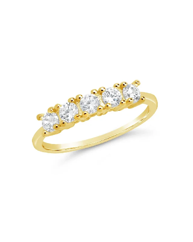 Get The Best Deals On Timeless Jewelry Pieces Rowan CZ Thin Ring