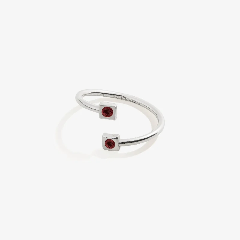 Exclusive Jewelry Bundles At Discounted Prices January Birthstone Scarlet Ring Wrap