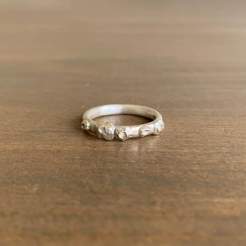 Exclusive Gemstone Jewelry At Special Prices Silver Barnacle Ring