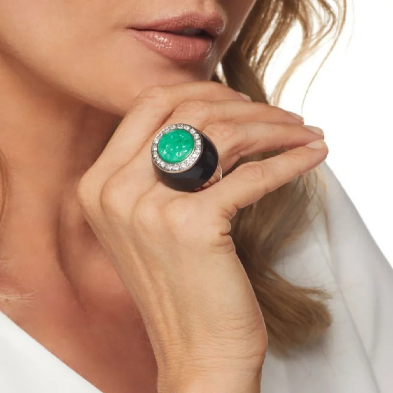 Shine Bright With Our Special Jewelry Promotions Jade Center Ring