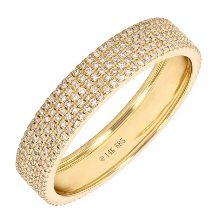 Chic And Stylish Jewelry At Discounted Prices Slim Diamond Cigar Ring