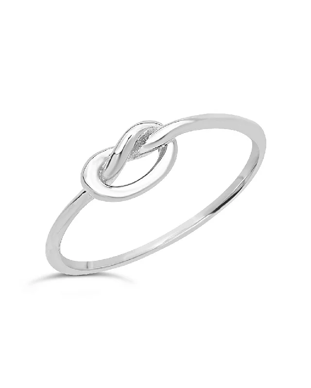 Special Deals On Handcrafted And Designer Jewelry Sterling Silver Love Knot Ring