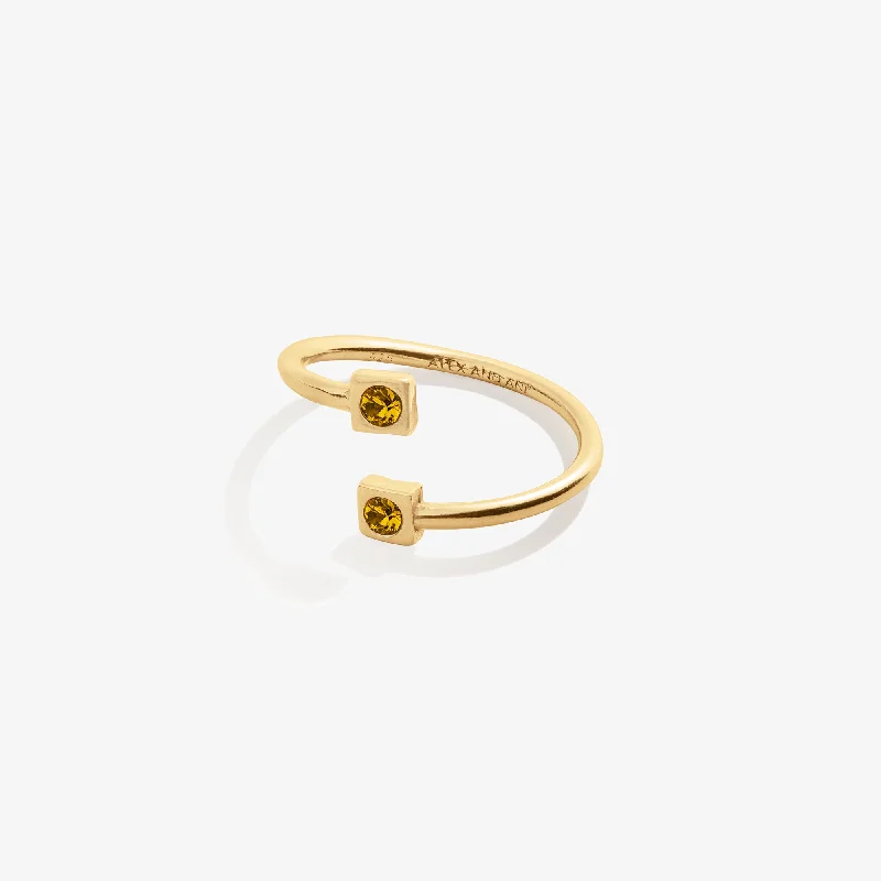 Limited Stock On Premium Jewelry At Low Prices November Birthstone Topaz Ring Wrap
