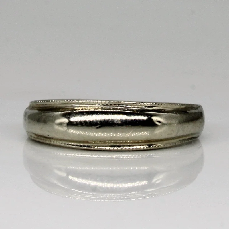 Waterproof Stainless Steel Jewelry For Lasting Beauty 10k White Gold Ring | SZ 6.5 | Waterproof Stainless Steel Jewelry For Lasting Beauty 10k White Gold Ring | SZ 6.5 |