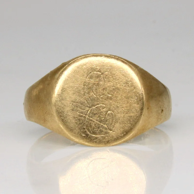 Holiday Jewelry Sale – Perfect Gifts At Great Prices 10k Yellow Gold Initial Ring | SZ 7.75 | Holiday Jewelry Sale – Perfect Gifts At Great Prices 10k Yellow Gold Initial Ring | SZ 7.75 |