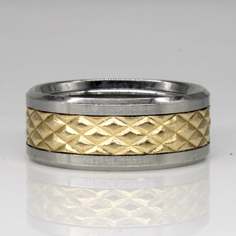 The Perfect Jewelry Piece At The Perfect Price 14k Two Tone Gold Ring | SZ 10.5 |