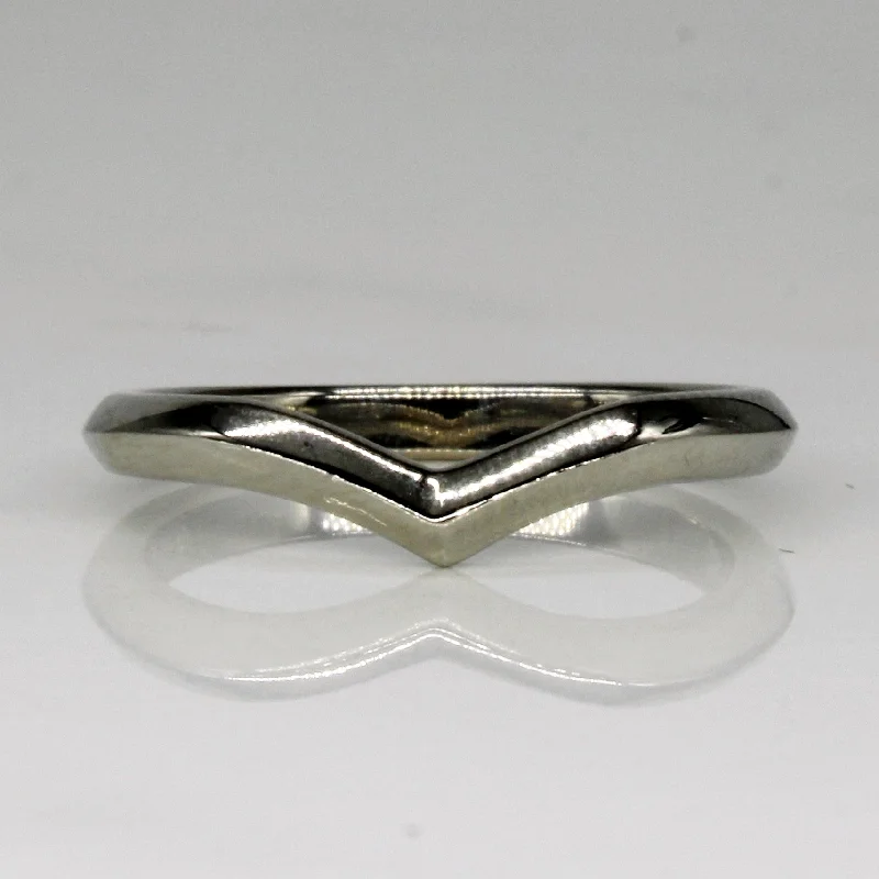 Luxury Jewelry Sale – Sparkle For Less 14k White Gold Ring | SZ 5.75 |
