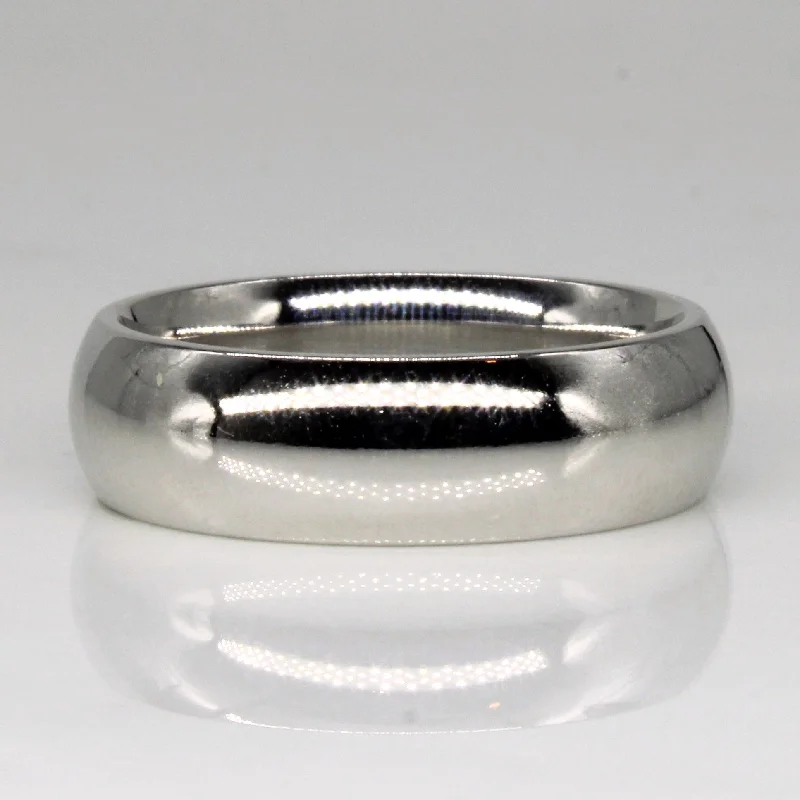 Personalized Jewelry At Special Discount Rates 14k White Gold Wedding Band | SZ 8 | Personalized Jewelry At Special Discount Rates 14k White Gold Wedding Band | SZ 8 |