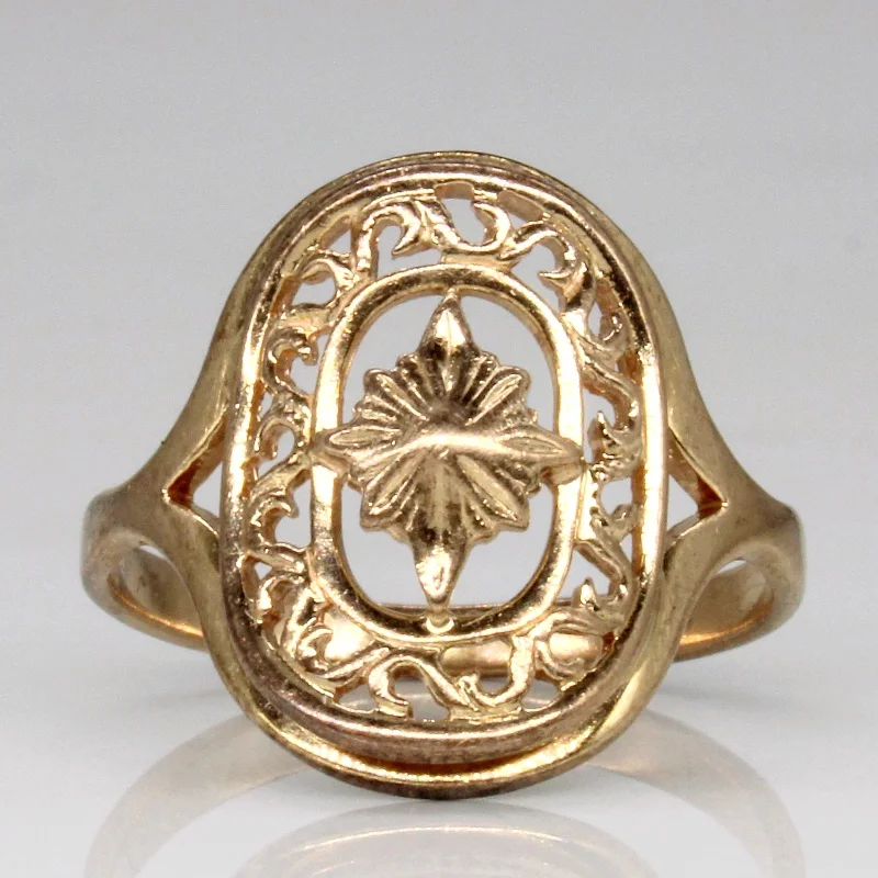 Jewelry Clearance Sale – Final Reductions 14k Yellow Gold Ring | SZ 8 |