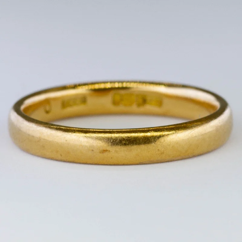Bestselling Jewelry At Special Promotional Rates 18k Yellow Gold Band | SZ 7.25 |