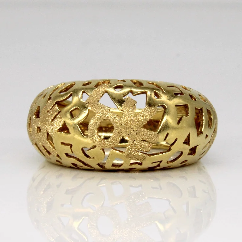 Chic And Stylish Jewelry At Discounted Prices 18k Yellow Gold Bulb Ring | SZ 7.75 | Chic And Stylish Jewelry At Discounted Prices 18k Yellow Gold Bulb Ring | SZ 7.75 |
