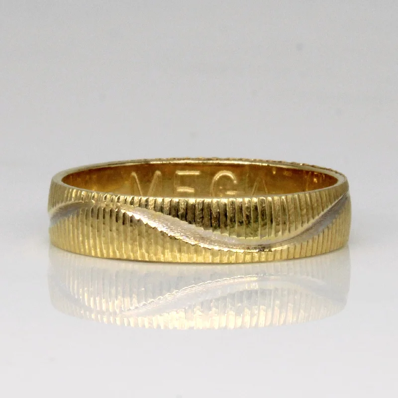 Fashion-Forward Jewelry At Incredible Prices 18k Yellow Gold Ring | SZ 9 |