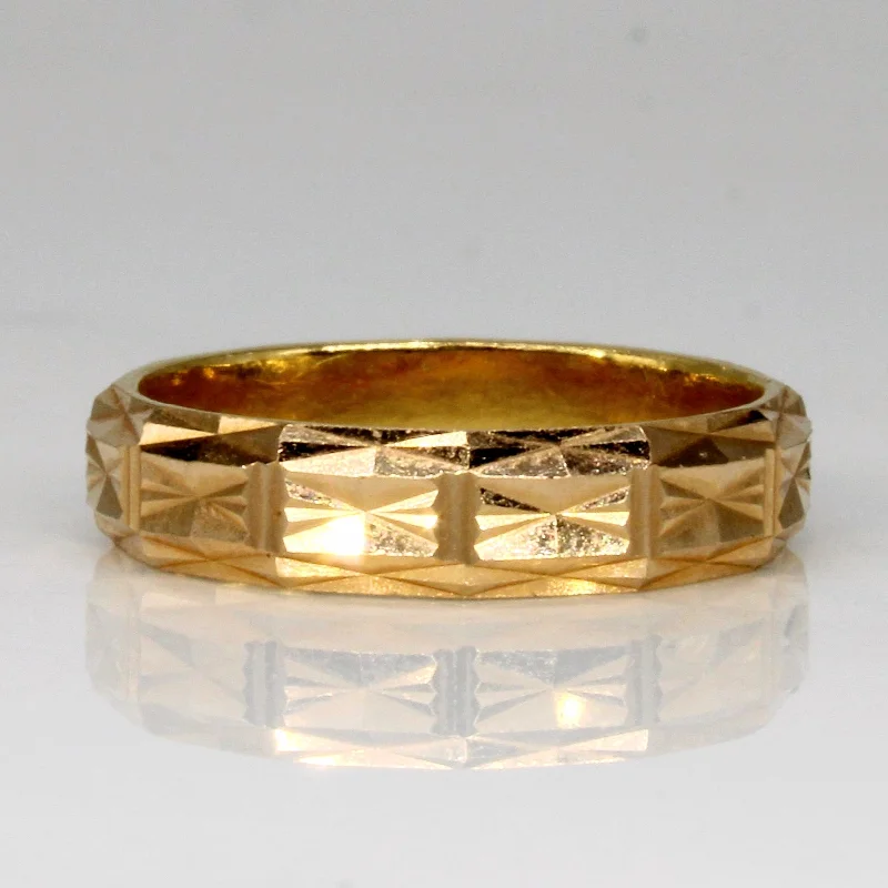 Shop Stylish Jewelry Now And Save Big 21k Yellow Gold Ring | SZ 7 |