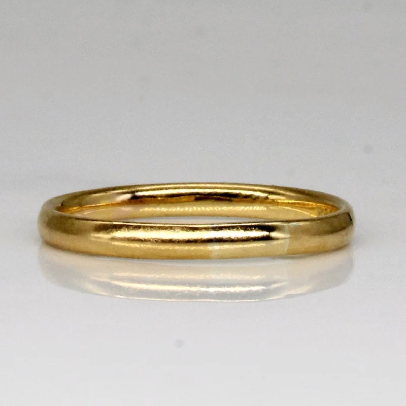 Affordable Luxury Jewelry – Style At A Great Price 1951 22k Yellow Gold band | SZ 7 | Affordable Luxury Jewelry – Style At A Great Price 1951 22k Yellow Gold band | SZ 7 |