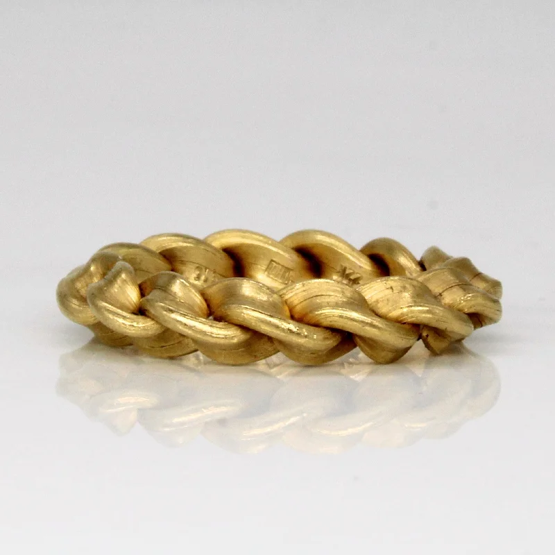 Romantic Heart-Shaped Jewelry For Special Gifts 22k Yellow Gold Mitsuro Twist Ring | SZ 5.75 | Romantic Heart-Shaped Jewelry For Special Gifts 22k Yellow Gold Mitsuro Twist Ring | SZ 5.75 |