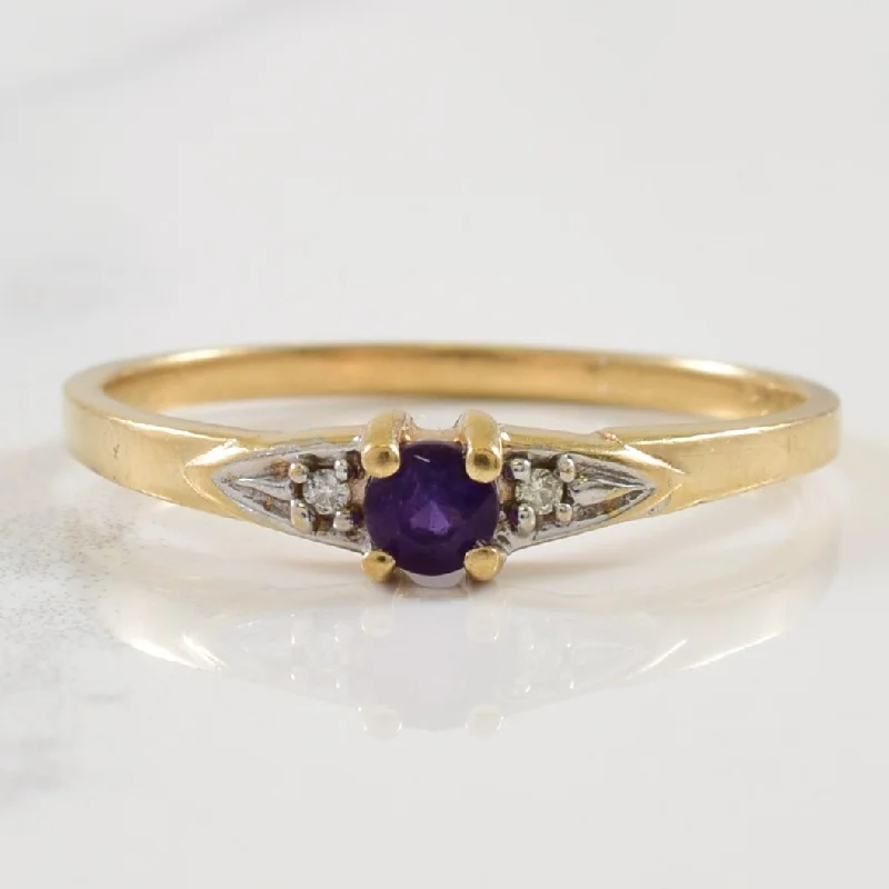 Affordable Elegance – Special Jewelry Sale Now Live Amethyst & Diamond Ring | 0.10ct, 0.01ctw | SZ 5.75 | Affordable Elegance – Special Jewelry Sale Now Live Amethyst & Diamond Ring | 0.10ct, 0.01ctw | SZ 5.75 |