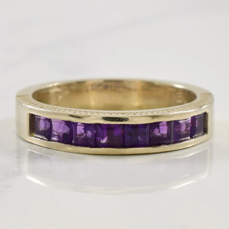 Exclusive Online Jewelry Sale – Don't Wait Channel Set Amethyst Ring | 0.50ctw | SZ 7 | Exclusive Online Jewelry Sale – Don't Wait Channel Set Amethyst Ring | 0.50ctw | SZ 7 |