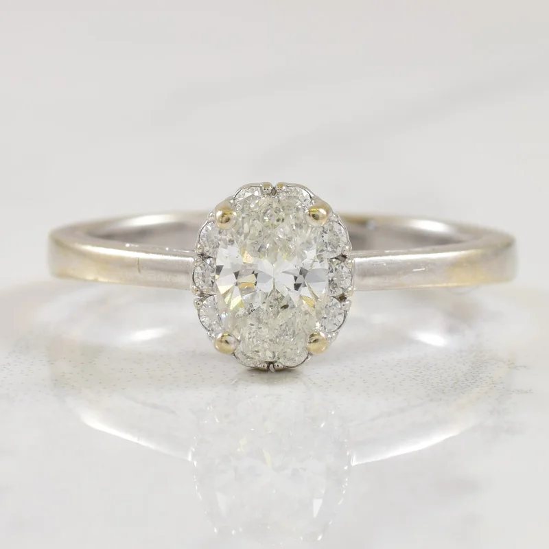 Celebrate Every Occasion With Sparkling Savings Halo Set Diamond Cathedral Ring | 0.68ctw | SZ 7.25 | Celebrate Every Occasion With Sparkling Savings Halo Set Diamond Cathedral Ring | 0.68ctw | SZ 7.25 |