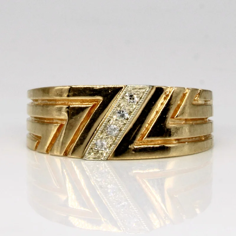 Jewelry Sale Bonanza – Grab Your Sparkle Now Diagonal Diamond Ring | 0.03ctw | SZ 6.75 | Jewelry Sale Bonanza – Grab Your Sparkle Now Diagonal Diamond Ring | 0.03ctw | SZ 6.75 |