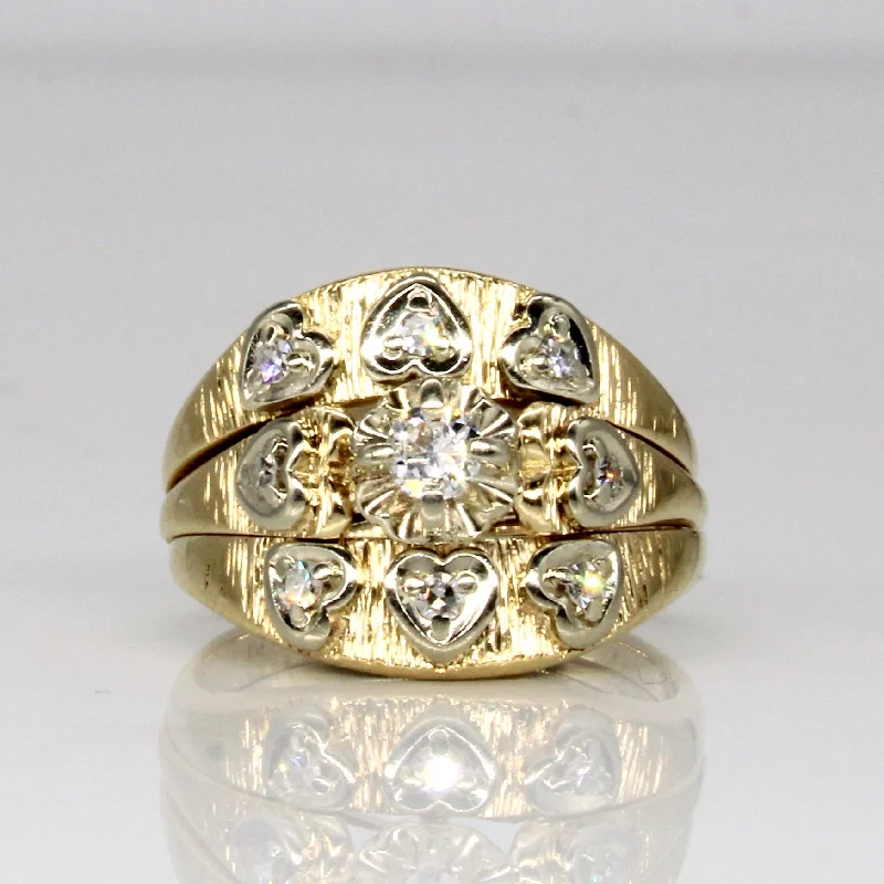 Elegant Jewelry, Exclusive Prices – Shop Now Diamond Grid Ring | 0.24ctw | SZ 6.5 |