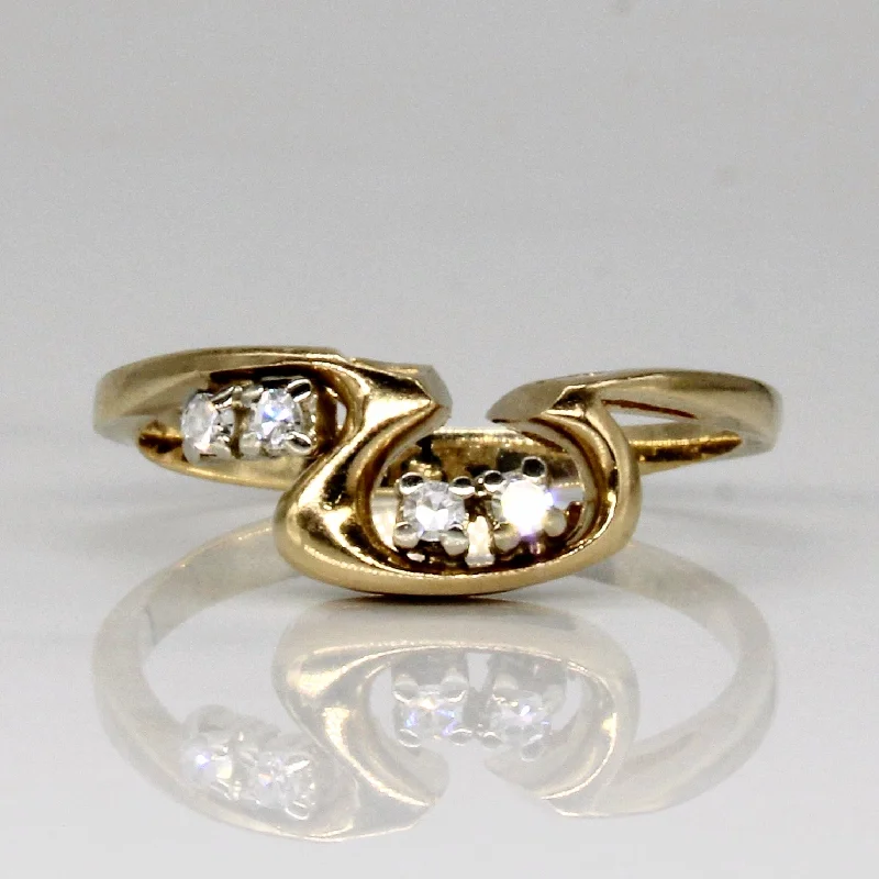 Save On Luxury Jewelry Pieces – Limited-Time Offers Diamond Bypass Ring | 0.06ctw | SZ 6.5 | Save On Luxury Jewelry Pieces – Limited-Time Offers Diamond Bypass Ring | 0.06ctw | SZ 6.5 |