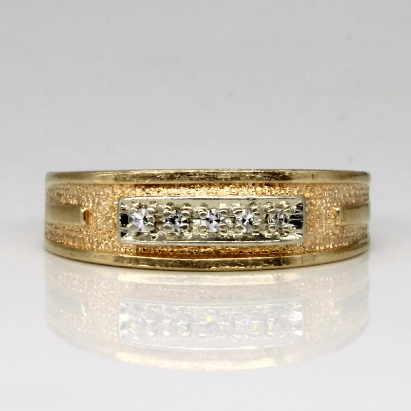 Breathtaking Jewelry At Limited-Time Savings Diamond Ring | 0.06ctw | SZ 9.5 |
