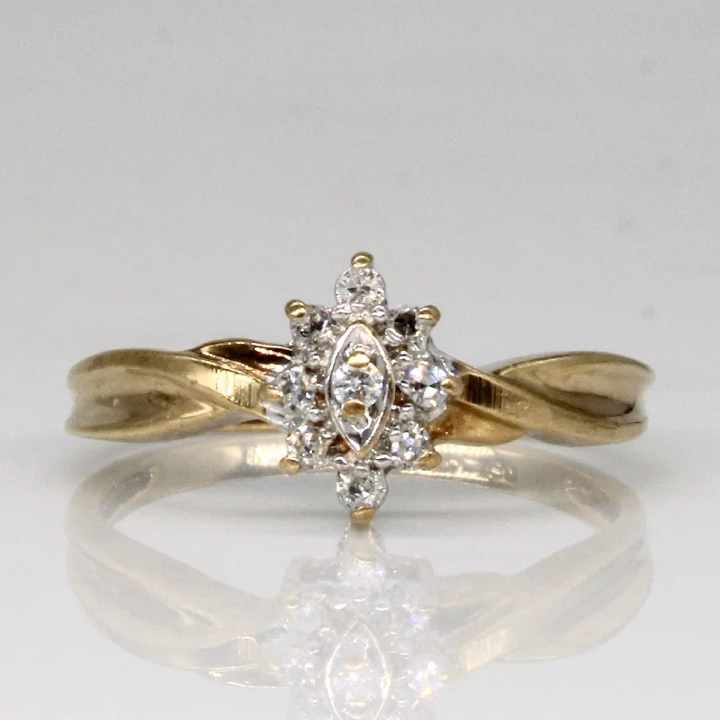 Once-A-Year Jewelry Deals – Shop Before They’Re Gone Cluster Set Diamond Ring | 0.10ctw | SZ 7 | Once-A-Year Jewelry Deals – Shop Before They’Re Gone Cluster Set Diamond Ring | 0.10ctw | SZ 7 |