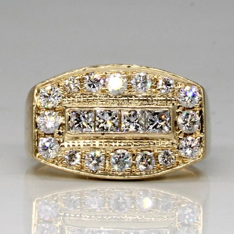 Jewelry Deals That Outshine The Rest Diamond Cocktail Ring | 1.18ctw | SZ 8.75 |