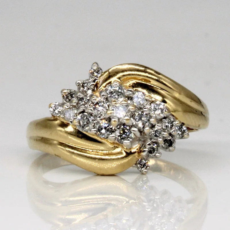 Sparkle For Less – Shop Our Limited-Time Jewelry Deals Diamond Waterfall Ring | 0.30ctw | SZ 7.25 | Sparkle For Less – Shop Our Limited-Time Jewelry Deals Diamond Waterfall Ring | 0.30ctw | SZ 7.25 |