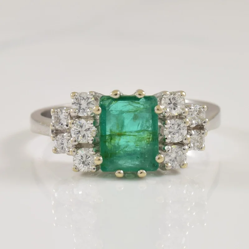 Flash Sale On Stunning Jewelry – Don't Miss Out Emerald & Diamond Ring | 1.00ct, 0.42ctw | SZ 7.25 | Flash Sale On Stunning Jewelry – Don't Miss Out Emerald & Diamond Ring | 1.00ct, 0.42ctw | SZ 7.25 |